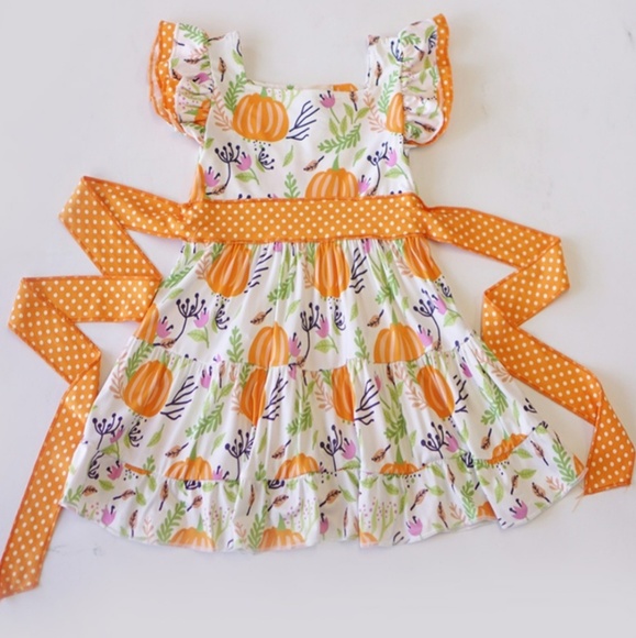 honey dew Other - 🍁HOST PICK!!!🍁 Szs 2-7 Available! Pumpkin Dress